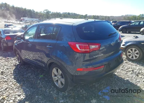 2013 Kia Sportage Lx z USA, uszkodzony, nr VIN KNDPB3A2XD7364224